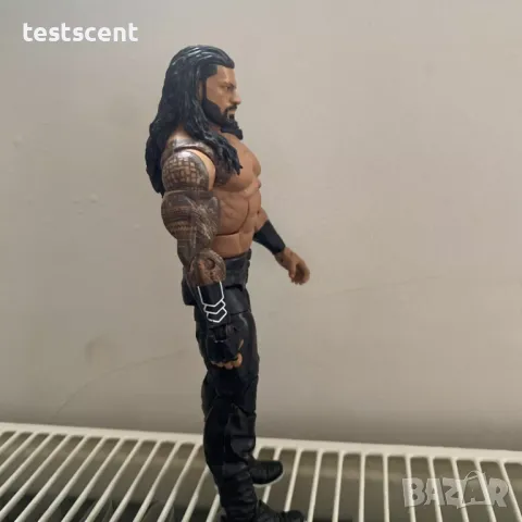 Екшън фигура WWE Roman Reigns Роман Рейнс ELITE SERIES Bloodline mattel figure елит, снимка 5 - Колекции - 49171814