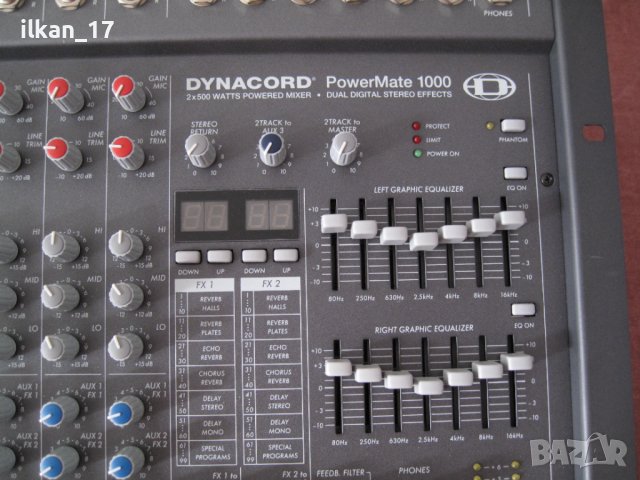 Dynacord Powermate 1000 Внос от Германия Нов!!! Оригинал Germany!, снимка 4 - Ресийвъри, усилватели, смесителни пултове - 41906701