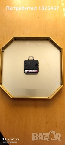 Стенен немски часовник DUGENA, снимка 2 - Стенни часовници - 50516950