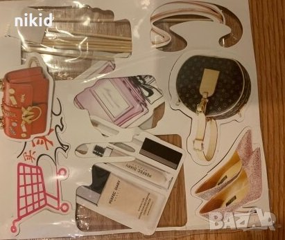 обувки парфюм чанти фдт мода топери топер клечки картон украса торта , снимка 4 - Други - 33855395