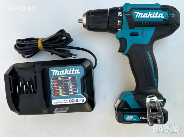 Makita DF333D - Акумулаторен винтоверт 12V 1.5Ah
