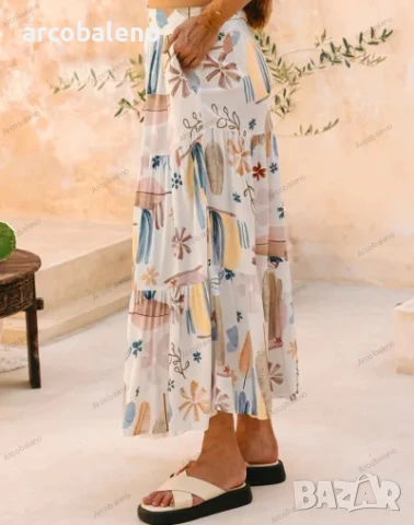 Дамска лятна пола, 3цвята , снимка 6 - Поли - 50518868