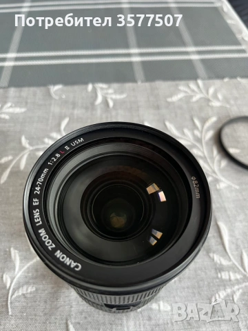 Canon 24-70 f2,8 L II USM, снимка 3 - Обективи и филтри - 53520803