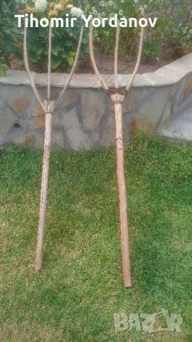 Дървени вили за сено., снимка 3 - Антикварни и старинни предмети - 51717871