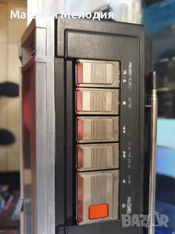 Радиокасетофон National Panasonic RX-1550 Работи на радио и касета. Радиото има само средни къси въл, снимка 11 - Радиокасетофони, транзистори - 49218863