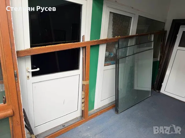 огромна 1409 PVC ПВЦ дограма прозорец 177+122 см / 460см 190 евро                       смр -цвят зл