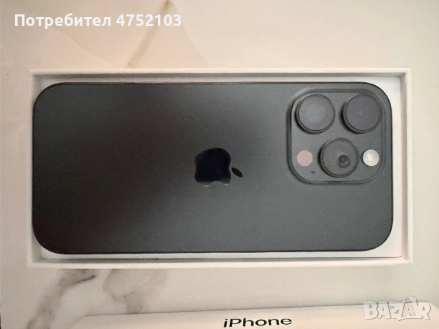 iPhone 16 Pro 128GB черен E-sim, снимка 4 - Apple iPhone - 53668532