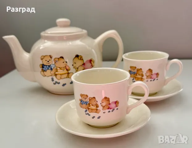 Винтидж детски комплект от СССР, снимка 8 - Сервизи - 48713820