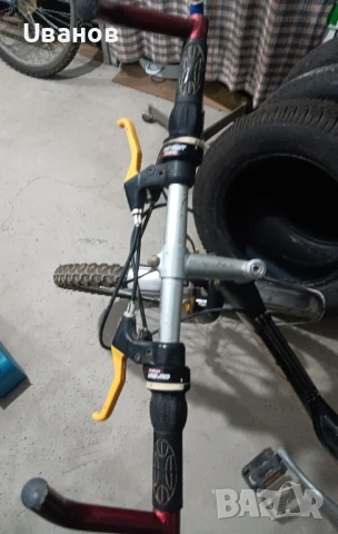 велосипед 26 цола, 24 скорости, дамска/ юношеска рамка, с монтирани калници, снимка 2 - Велосипеди - 50763709