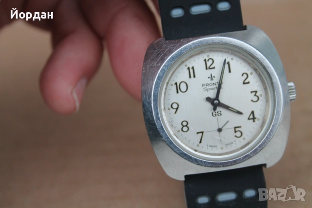 Швейцарски Мъжки ръчен часовник ''Pronto Sportal GS'', снимка 11 - Мъжки - 53274770