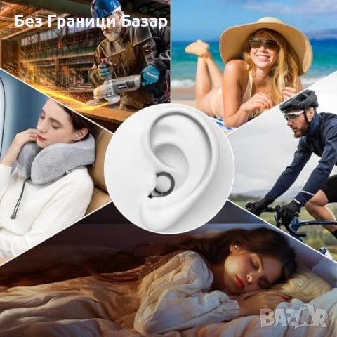 Нови Меки шумоизолиращи тапи за уши за сън концентрация пътуване с кутия, снимка 7 - Други - 53011513