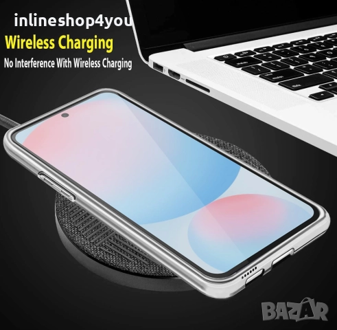 Прозрачен 360° Градуса Кейс Samsung Galaxy S25 /S25+ / FE, снимка 4 - Калъфи, кейсове - 51896079