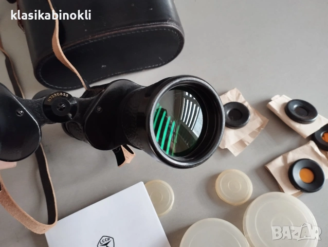 ТОП НОВ Съветски Бинокъл-БПВ1 7х50-MADE IN СССР, снимка 9 - Екипировка - 53062528