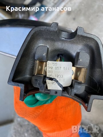 Вътрешно огледало за Vw голф плюс.5M0857511, снимка 4 - Части - 42242720