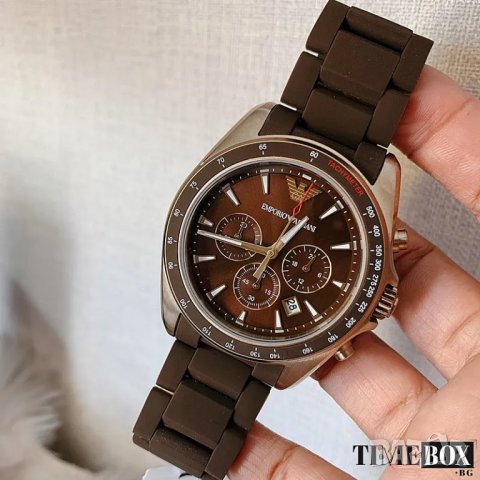 Emporio Armani AR6099 Sigma Chronograph. Нов мъжки часовник