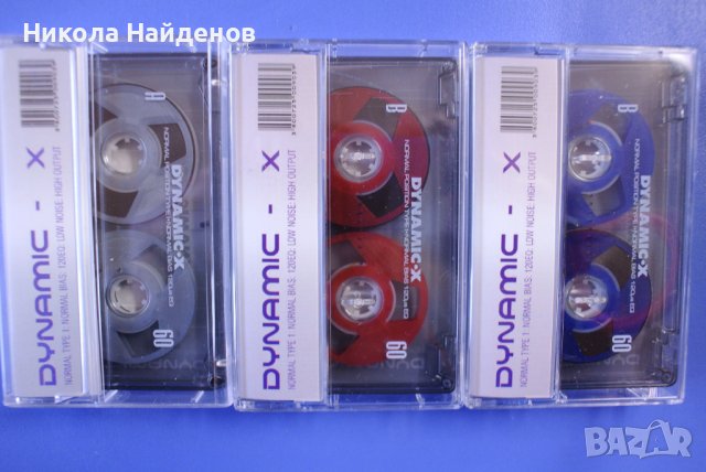 Аудио касети Reel to Reel ЧИСТО НОВИ Dynamic-x Цеветни DIY, снимка 1 - Аудио касети - 44302996