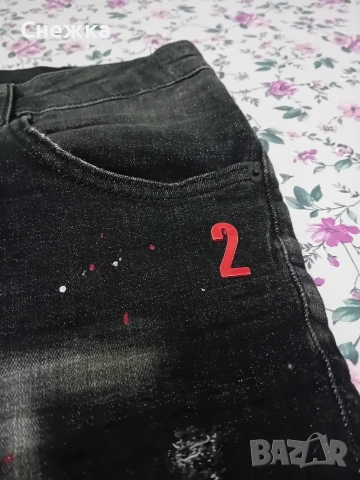 черни дънки .мъжки, снимка 4 - Дънки - 53050347