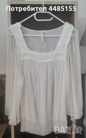 Леки блузи с дълъг ръкав