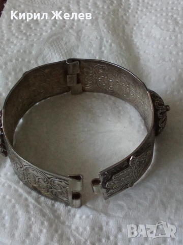 Старинна гривна филигранна 52781, снимка 11 - Гривни - 53530634