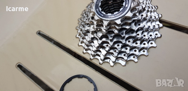 Касета Shimano 9 скорости, CS-HG400-9, снимка 9 - Части за велосипеди - 52214389