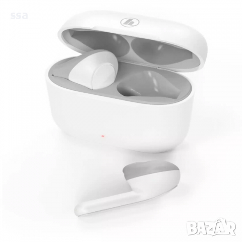 Bluetooth слушалки Hama Freedom Light, True Wireless гласов контрол бял 00184068, снимка 5 - Слушалки, hands-free - 36163444