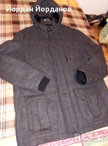 Мъжко вълнено палто Angelo Litrico