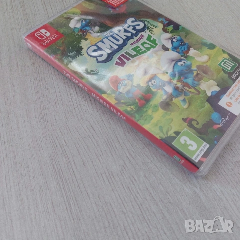The Smurfs: Mission Vileaf за Nintendo Switch | (Code in Box), снимка 3 - Nintendo конзоли - 53838861