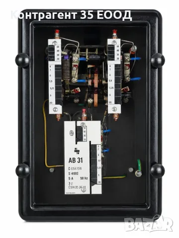 ZPA Trutnov AB 31 – Трифазна токова защита 5A / 50Hz, 4–8A, 20–50A, NOS