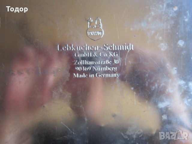 Уникална ламаринена тенекиена литографска кутия , снимка 6 - Колекции - 33946695