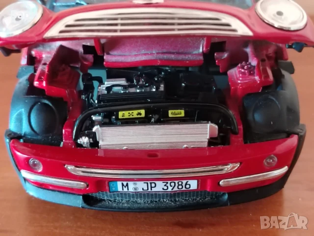 Bburago метална количка Mini Cooper - Италия, снимка 8 - Колекции - 51035699