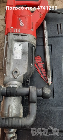 Къртач Milwaukee k900 k 20J Перфектно състояние , снимка 6 - Къртачи - 53527088