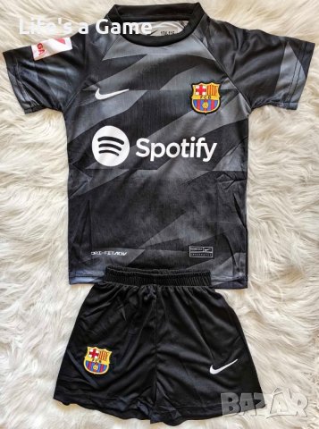 Детско - юношески вратарски футболен екип Барселона Тер Щеген Barcelona Ter Stegen , снимка 1 - Детски комплекти - 41999534