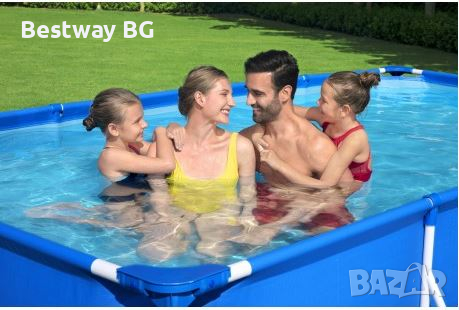 Басейн правоъгълен Bestway 400х 211х81см  Splash Frame,, снимка 2 - Басейни и аксесоари - 36238737