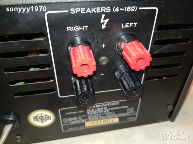 KENWOOD JAPAN AMPLIFIER-ВНОС SWISS 0207231028LNV, снимка 11 - Ресийвъри, усилватели, смесителни пултове - 41418777
