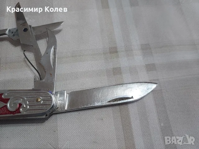 Стара руска джобна ножка , снимка 11 - Ножове - 56011516