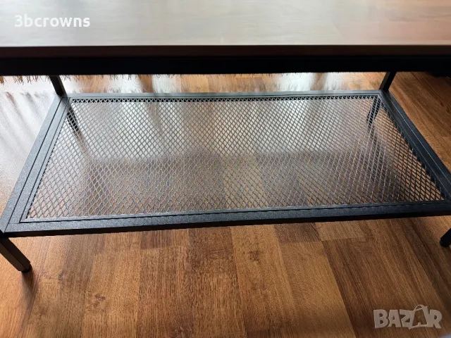 Метална с дървен плот, снимка 2 - Маси - 50178248