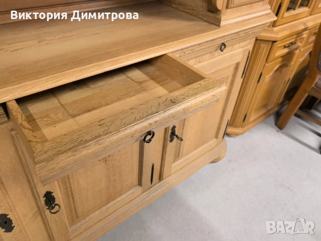 Витрина - бюфет МАСИВ, снимка 17 - Секции и витрини - 52890926