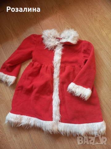 Коледна рокличка 122/128, полар