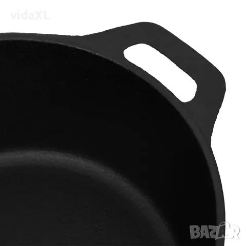 vidaXL Тенджера Ø26,5 см, чугун, снимка 6 - Съдове за готвене - 56146647