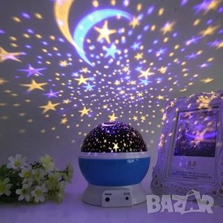 Нощна лампа детски планетариум
