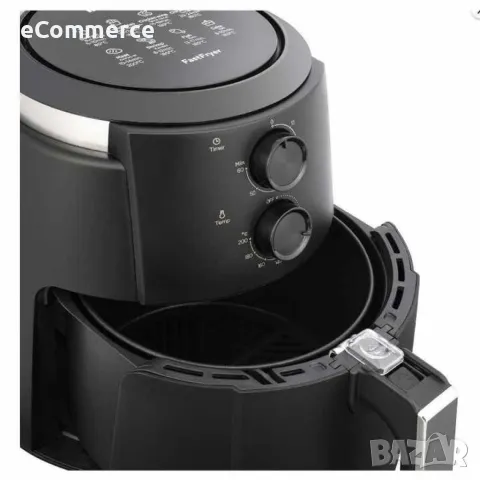 ФРИТЮРНИК С ГОРЕЩ ВЪЗДУХ /Air Fryer, снимка 6 - Фритюрници - 47924933