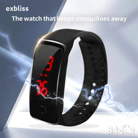 Часовник гривна против комари и насекоми, снимка 4 - Дамски - 51694134