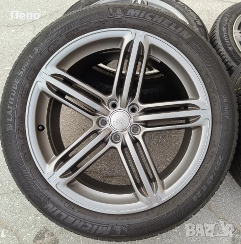 Оригинални джанти с гуми летни 20 цола Audi Q5 SQ5, снимка 2 - Гуми и джанти - 51313979