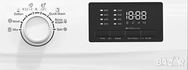 Пералня Muhler SWM610WE,6kg,1000rpm, снимка 3 - Перални - 53479907