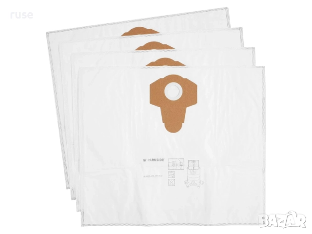 НОВИ! Филтьрни торби Parkside 4 броя 30l Karcher, Einhell, Thomas и др.