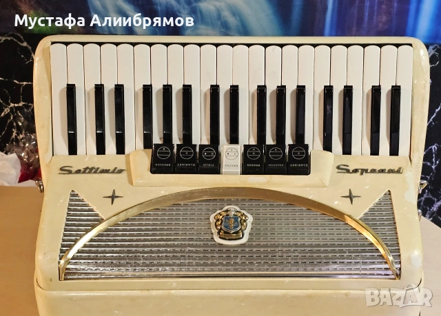 Италиански,Settimio soprani 80 баса, снимка 6 - Акордеони - 53830001