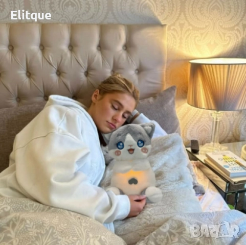 Успокояваща плюшена играчка, със светлина и звук, снимка 4 - Плюшени играчки - 52716324