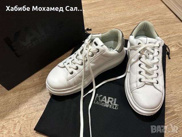 Оргинални маратонки Karl Lagerfeld 39, снимка 2 - Маратонки - 53501392