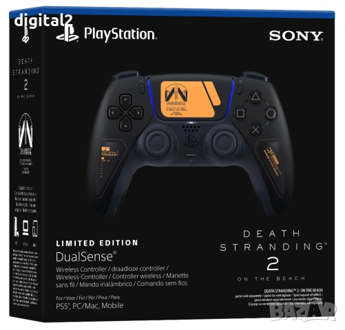Kонтролер Sony DualSense - Death Stranding 2 , Лимитиран PS5 , Нов 24 м гаранция, снимка 6 - PlayStation конзоли - 53627233