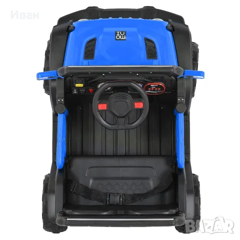 ТОП ЦЕНА!НОВО!Акумулаторен джип Tango BLUE с 12 V батерия,USB,Функция люлеене, снимка 7 - Детски велосипеди, триколки и коли - 55894018